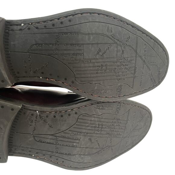 To Boot New York Brown Leather Oxford Shoes Men Size 8 - Picture 10 of 12